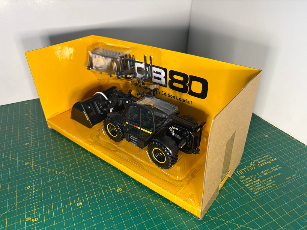 Britains BRI 43446 JCB 80th Anniversary Loadall 542-70 AGRI PRO – Limited Edition 1:32
